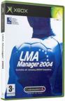 LMA Manager 2004 Original XBOX Cover Art