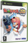 Worms 3D Original XBOX Cover Art