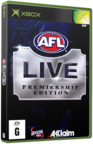 AFL Live: Premiership Edition Original XBOX Cover Art