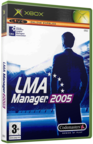 LMA Manager 2005 Original XBOX Cover Art